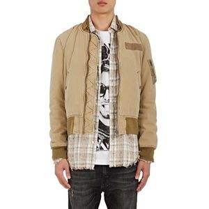 R13 Insulated Cotton Flight Jacket